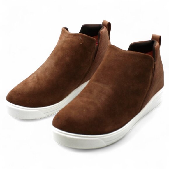 Women Slip on Wedge Sneakers - Picture 3 of 8